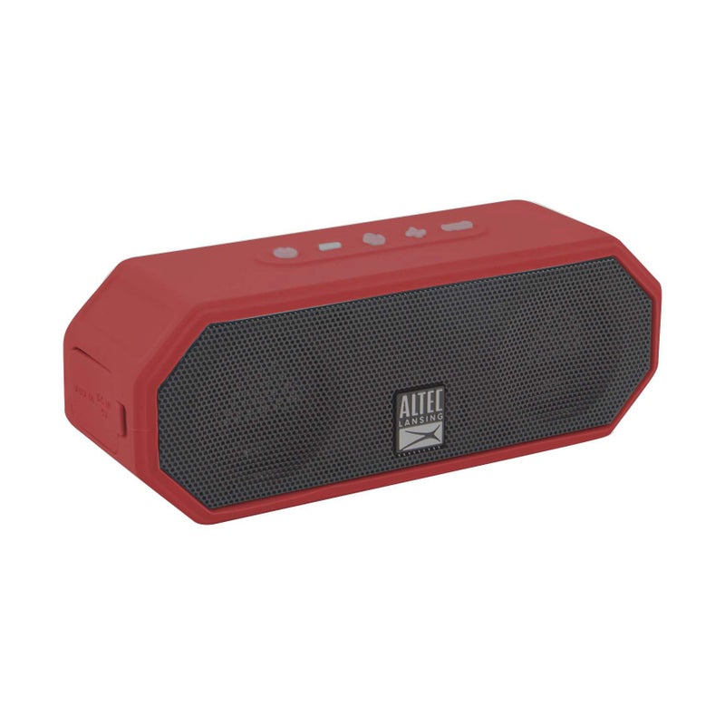 Altec Lansing LifeJacket H2O 4 - Waterproof Bluetooth Speaker, Durable & Portable Speaker with Voice Assistant, 10 Hour Battery Life & 100 Foot Range, True Red - Image 3